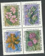 PERSIA 1990 Year Mint Stamps MNH(**) Set Flowers - Iran