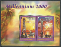 Solomon Islands 2000 Year, Mint Block MNH (**)  - Salomoninseln (Salomonen 1978-...)