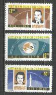 Vietnam 1964 Mint Stamps MNG  Michel # 298-300 Space - Viêt-Nam