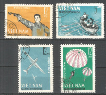 Vietnam 1964 Used Stamps , Mi# 330-333 - Vietnam