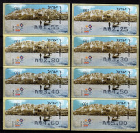 Israel - 2008 - Yafo World Stamp Exhibition 2008 - Mint ATM Stamp Set - Automatenmarken (Frama)