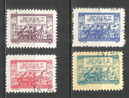 Vietnam 1968 Used Stamps  Mi.# 522-525 - Viêt-Nam