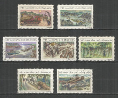 Vietnam 1969 Used Stamps  Mi.# 568-574 - Vietnam