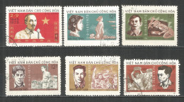 Vietnam 1970 Used Stamps , Mi# 628-633 - Vietnam