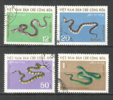 Vietnam 1970 Used Stamps , Mi# 641-644 - Viêt-Nam