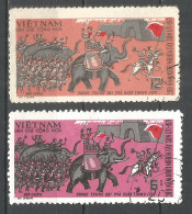 Vietnam 1971 Used Stamps , Mi# 655-656 - Viêt-Nam