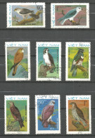 Vietnam 1982 Year , Used Stamps, Mi 1232-39 Birds - Viêt-Nam