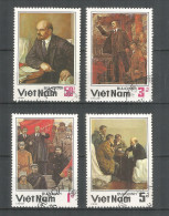 Vietnam 1984 Used Stamps  Mi. 1501-1504 Lenin - Vietnam