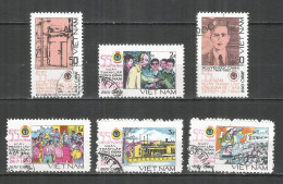 Vietnam 1984 Used Stamps Imperf. Mi. 1460-1465 - Vietnam