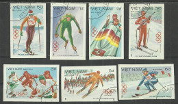 Vietnam 1984 Year Used Stamps , Mi 1402-08 U Sport - Vietnam