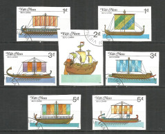 Vietnam 1987 Used Stamps  Mi. 1787-93 U Imperf.  - Viêt-Nam
