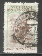 Vietnam North 1957 Used Stamp ​Michel # D. 21 - Viêt-Nam