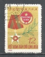 Vietnam North 1963 Used Stamp ​Michel # Porto 07 - Vietnam