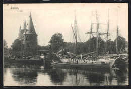 AK Lübeck, Im Hafen, Schiffe  - Andere & Zonder Classificatie