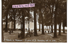 Marche-fermo-s.vittoria In Matenano Il Parco Di S.francesco Animata Bella Veduta Anni 40 ( Xx-1942) - Altri & Non Classificati