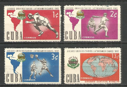 Caribbean 1962 Year , Used Stamps Mi.# 813-16 Sport - Usados