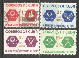 Caribbean 1962 Year , Used Stamps Set M.# 807-10 - Gebraucht