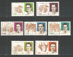 Caribbean 1966 Year , Used Stamps Set Mi# 1236-42 - Usados