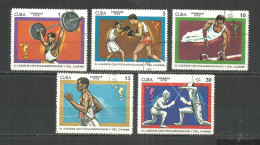 Caribbean 1970 Year , Used Stamps Sport  Mi.# 1568-72 - Usati