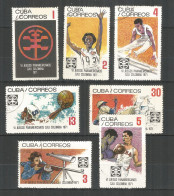 Caribbean 1971 Year , Used Stamps Mi# 1667-1673 - Oblitérés