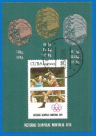 Caribbean 1976 Year , Used Block Sport - Blokken & Velletjes