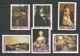 Caribbean 1976 Year , Used Stamps Painting - Used Stamps