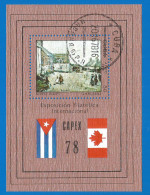 Caribbean 1978 Year , Used Block Painting - Blokken & Velletjes