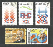 Caribbean 1981 Year , Used Stamps  - Usati