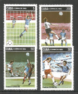 Caribbean 1982 Year , Used Stamps Soccer  Football - Usados