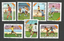 Caribbean 1982 Year , Used Stamps Sport Soccer Football - Gebraucht