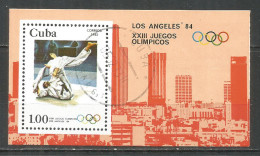 Caribbean 1983 Year , Used Block Sport - Blocks & Kleinbögen