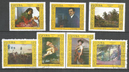 Caribbean 1988 Year , Used Stamps Panting - Gebruikt