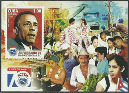 Caribbean 2009 Year., Block MNH (**) - Famous People  - Blocks & Kleinbögen