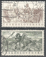 Czechoslovakia 1952 Year Used Stamps Set - Oblitérés