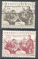 Czechoslovakia 1952 Year Used Stamps Set - Usados