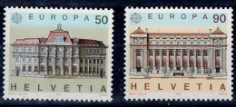 SWITZERLAND 1990 EUROPA CEPT MI No 1415-6 MNH VF!! - Unused Stamps