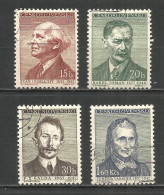 Czechoslovakia 1956 Year Used  Stamps  - Gebruikt