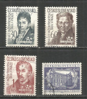 Czechoslovakia 1956 Year Used  Stamps  - Oblitérés