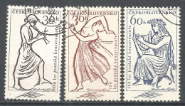 Czechoslovakia 1961 Year Used  Stamps Set - Oblitérés