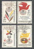 Czechoslovakia 1962 Year Used  Stamps Set - Gebruikt