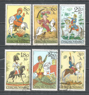 Czechoslovakia 1972 Year Used  Stamps Set - Gebruikt