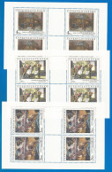 Czechoslovakia 1989 Mint 3 S/S Blocks MNH(**) - Blocs-feuillets