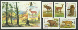 BELARUS Mint Stamps MNH(**), 1995-96 Years - Wild Animals - Bielorrusia