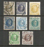 Belgium 1926 Year, Used Stamps (o),Mi. 210-17  - Usados