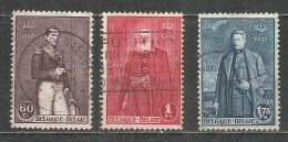 Belgium 1930 Year, Used Stamps (o),Mi. 284-86 - Used Stamps