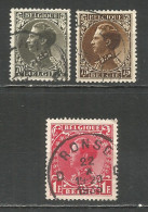 Belgium 1934 Year, Used Stamps (o),Mi. 393-95 - Usati