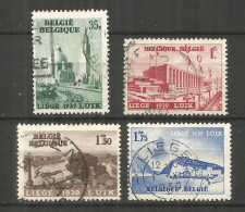 Belgium 1938 Year, Used Stamps (o),Mi. 482-85 - Usati