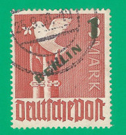 Germany Berlin 1949 Year. Used Stamp , Mi # 67 - Usati