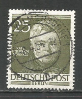 Germany Berlin 1953 Year. Used Stamp , Mi # 98 - Usados