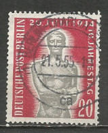 Germany Berlin 1954 Year. Used Stamp , Mi # 119  - Used Stamps